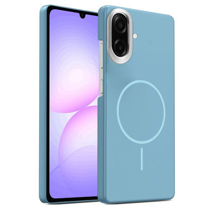 Gold Armor PC Thin Circle MagSafe Shockproof Phone Case, For Samsung Galaxy S26+ 5G, For Samsung Galaxy S26 Ultra 5G, For Samsung Galaxy S26 5G, For Samsung Galaxy A07 5G, For Samsung Galaxy A17 5G, For Samsung Galaxy S25 Edge 5G                       ...