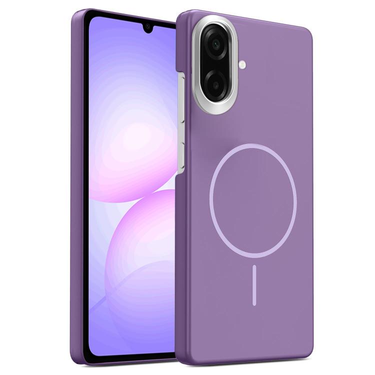 Gold Armor PC Thin Circle MagSafe Shockproof Phone Case, For Samsung Galaxy S26+ 5G, For Samsung Galaxy S26 Ultra 5G, For Samsung Galaxy S26 5G, For Samsung Galaxy A07 5G, For Samsung Galaxy A17 5G, For Samsung Galaxy S25 Edge 5G                       ...