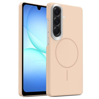 Gold Armor PC Thin Circle MagSafe Shockproof Phone Case, For Samsung Galaxy S26+ 5G, For Samsung Galaxy S26 Ultra 5G, For Samsung Galaxy S26 5G, For Samsung Galaxy A07 5G, For Samsung Galaxy A17 5G, For Samsung Galaxy S25 Edge 5G                       ...