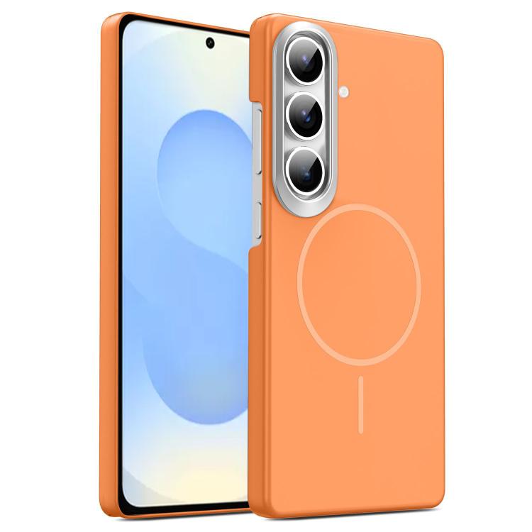 Gold Armor PC Thin Circle MagSafe Shockproof Phone Case, For Samsung Galaxy S26+ 5G, For Samsung Galaxy S26 Ultra 5G, For Samsung Galaxy S26 5G, For Samsung Galaxy A07 5G, For Samsung Galaxy A17 5G, For Samsung Galaxy S25 Edge 5G                       ...