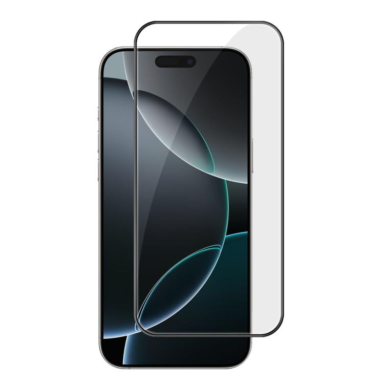 Kalebol High-Aluminum Screen-Printed Full-Coverage Anti-Fingerprint Black-Bordered HD Tempered Glass Film, For iPhone Fold Outer Screen, For iPhone 18, For iPhone 18 Pro, For iPhone 18 Pro Max, For iPhone 17 Pro Max, For iPhone 17 Pro, For iPhone 17   ...