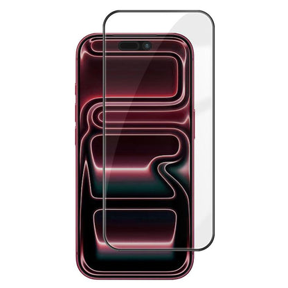 Kalebol High-Aluminum Screen-Printed Full-Coverage Anti-Fingerprint Black-Bordered HD Tempered Glass Film, For iPhone 18 Pro, For iPhone 18 Pro Max, For iPhone 17 Pro Max, For iPhone 17 Pro, For iPhone 17, For iPhone Air, For iPhone 16 Pro Max         ...