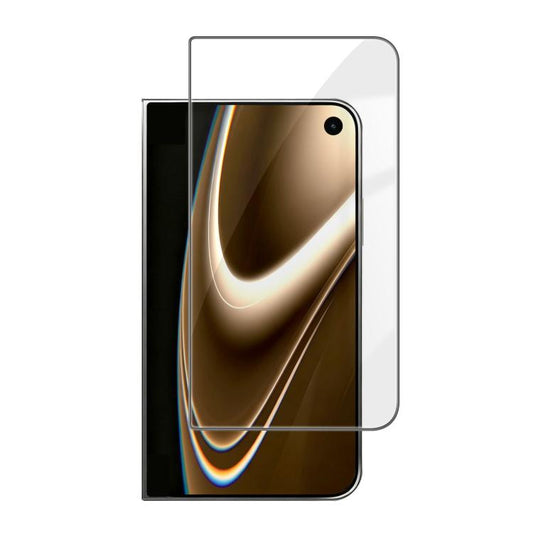 Kalebol High-Aluminum Screen-Printed Full-Coverage Anti-Fingerprint Black-Bordered HD Tempered Glass Film, For iPhone Fold Outer Screen, For iPhone 18, For iPhone 18 Pro, For iPhone 18 Pro Max, For iPhone 17 Pro Max, For iPhone 17 Pro, For iPhone 17
