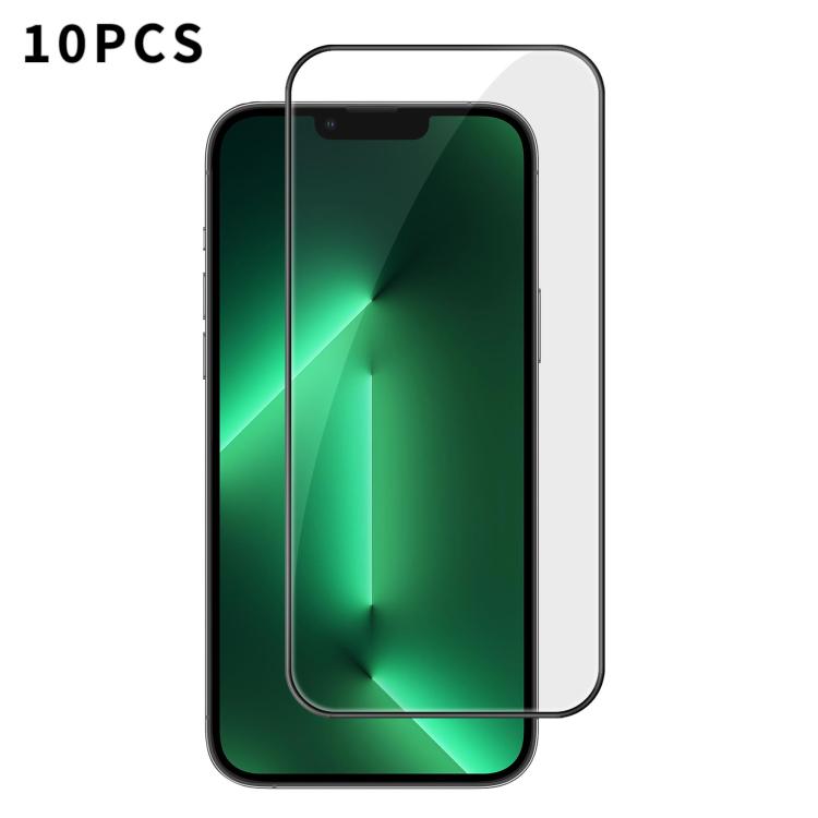 10pcs Kalebol High-Aluminum Screen-Printed Full-Coverage Anti-Fingerprint Black-Bordered HD Tempered Glass Film, For iPhone 18 Pro, For iPhone 18 Pro Max, For iPhone 17 Pro Max, For iPhone 17 Pro, For iPhone 17, For iPhone Air, For iPhone 16 Pro Max   ...