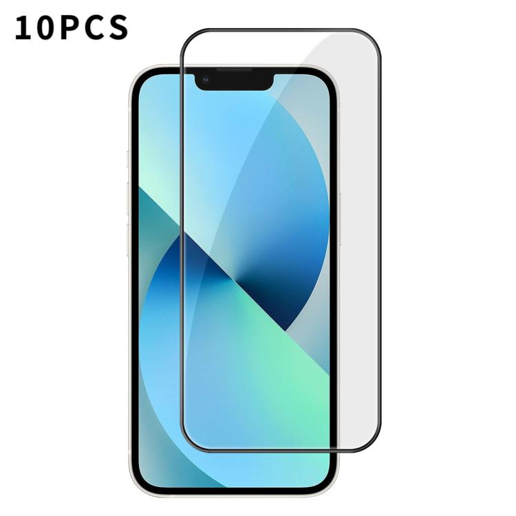 10pcs Kalebol High-Aluminum Screen-Printed Full-Coverage Anti-Fingerprint Black-Bordered HD Tempered Glass Film, For iPhone 18 Pro, For iPhone 18 Pro Max, For iPhone 17 Pro Max, For iPhone 17 Pro, For iPhone 17, For iPhone Air, For iPhone 16 Pro Max   ...