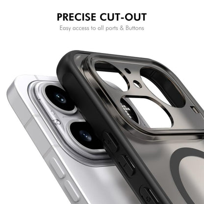 ENKAY Hat-Prince MagSafe Matte Translucent Shockproof Phone Case with Large Arc Edge Film, For Nothing Phone 4a Pro, For Nothing Phone 4a, For Nothing Phone 3a Lite, For Nothing CMF Phone 2 Pro