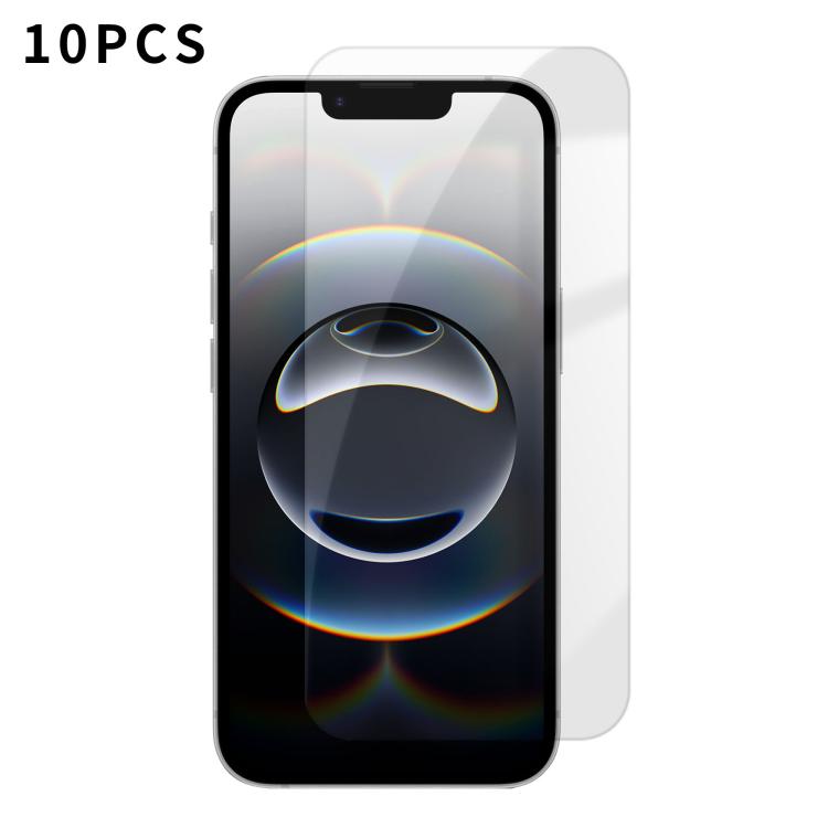 Kalebol 10pcs High-Aluminum Semi-Screen Anti-Fingerprint HD Tempered Glass Film, For iPhone 18 Pro, For iPhone 18 Pro Max, For iPhone 17 Pro Max, For iPhone 17 Pro, For iPhone 17, For iPhone Air, For iPhone 16 Pro Max, For iPhone 16 Pro                ...