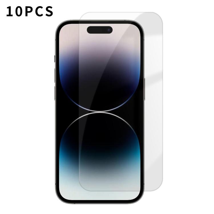 Kalebol 10pcs High-Aluminum Semi-Screen Anti-Fingerprint HD Tempered Glass Film, For iPhone 18 Pro, For iPhone 18 Pro Max, For iPhone 17 Pro Max, For iPhone 17 Pro, For iPhone 17, For iPhone Air, For iPhone 16 Pro Max, For iPhone 16 Pro                ...