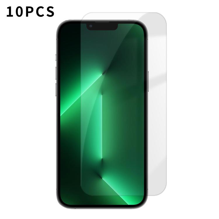Kalebol 10pcs High-Aluminum Semi-Screen Anti-Fingerprint HD Tempered Glass Film, For iPhone 18 Pro, For iPhone 18 Pro Max, For iPhone 17 Pro Max, For iPhone 17 Pro, For iPhone 17, For iPhone Air, For iPhone 16 Pro Max, For iPhone 16 Pro                ...