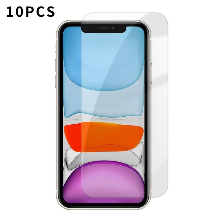Kalebol 10pcs High-Aluminum Semi-Screen Anti-Fingerprint HD Tempered Glass Film, For iPhone 18 Pro, For iPhone 18 Pro Max, For iPhone 17 Pro Max, For iPhone 17 Pro, For iPhone 17, For iPhone Air, For iPhone 16 Pro Max, For iPhone 16 Pro                ...