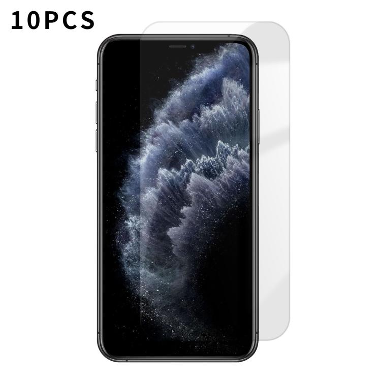 Kalebol 10pcs High-Aluminum Semi-Screen Anti-Fingerprint HD Tempered Glass Film, For iPhone 18 Pro, For iPhone 18 Pro Max, For iPhone 17 Pro Max, For iPhone 17 Pro, For iPhone 17, For iPhone Air, For iPhone 16 Pro Max, For iPhone 16 Pro                ...