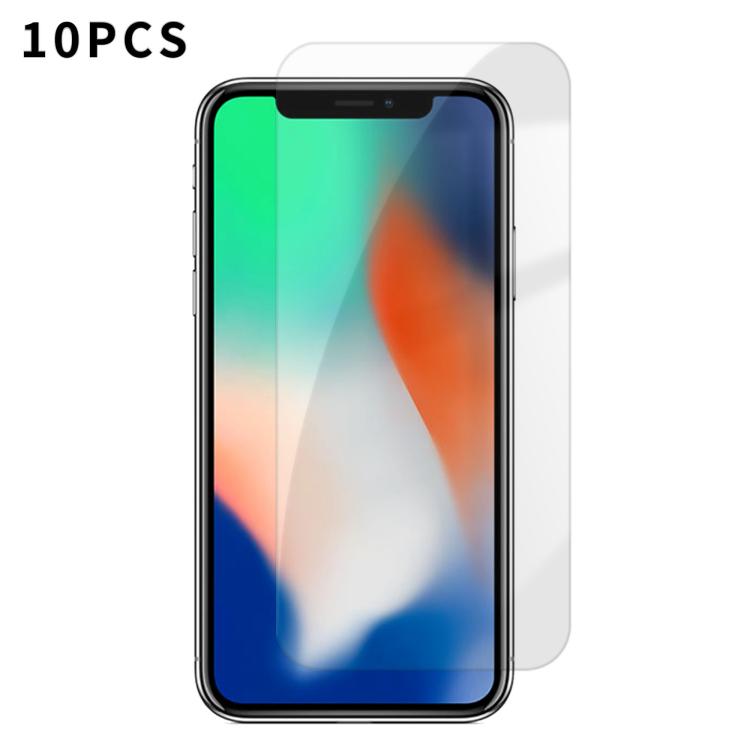 Kalebol 10pcs High-Aluminum Semi-Screen Anti-Fingerprint HD Tempered Glass Film, For iPhone 18 Pro, For iPhone 18 Pro Max, For iPhone 17 Pro Max, For iPhone 17 Pro, For iPhone 17, For iPhone Air, For iPhone 16 Pro Max, For iPhone 16 Pro                ...