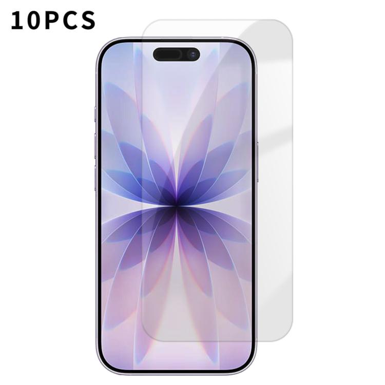 Kalebol 10pcs High-Aluminum Semi-Screen Anti-Fingerprint HD Tempered Glass Film, For iPhone Fold Outer Screen, For iPhone 18, For iPhone 18 Pro, For iPhone 18 Pro Max, For iPhone 17 Pro Max, For iPhone 17 Pro, For iPhone 17, For iPhone Air             ...
