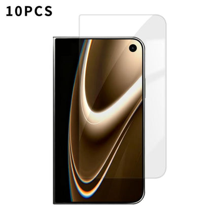 Kalebol 10pcs High-Aluminum Semi-Screen Anti-Fingerprint HD Tempered Glass Film, For iPhone Fold Outer Screen, For iPhone 18, For iPhone 18 Pro, For iPhone 18 Pro Max, For iPhone 17 Pro Max, For iPhone 17 Pro, For iPhone 17, For iPhone Air             ...