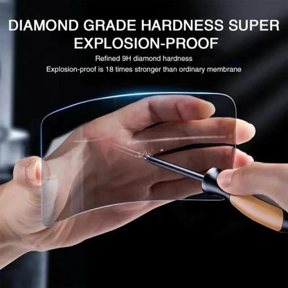 Kalebol 10pcs High-Aluminum Semi-Screen Anti-Fingerprint HD Tempered Glass Film, For iPhone 18 Pro, For iPhone 18 Pro Max, For iPhone 17 Pro Max, For iPhone 17 Pro, For iPhone 17, For iPhone Air, For iPhone 16 Pro Max, For iPhone 16 Pro                ...