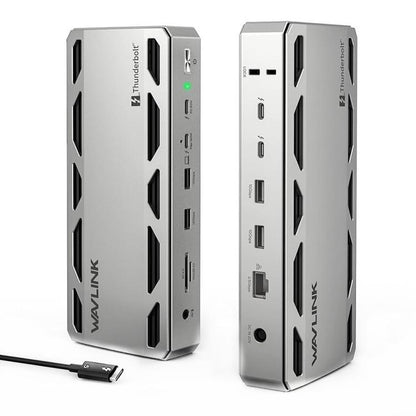 WAVLINK UTD58 12 in 1 120Gbps 140W Thunderbolt 5 Docking Station