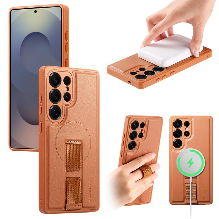 CaseNeo Finger Grip Strap MagSafe Back Phone Case, For Samsung Galaxy S25 Edge 5G, For Samsung Galaxy S25 Ultra 5G, For Samsung Galaxy S24 / S25 5G, For Samsung Galaxy S24+ / S25+ 5G