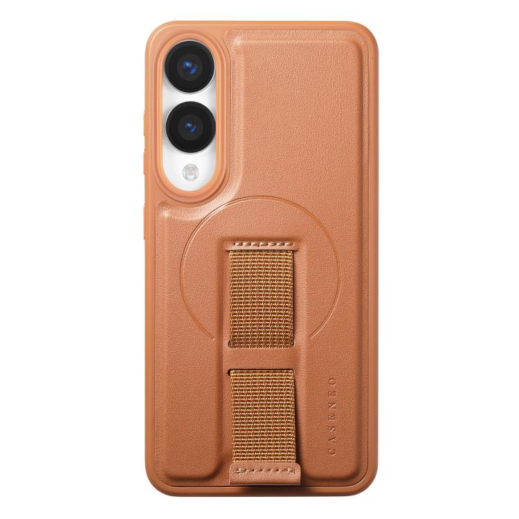 CaseNeo Finger Grip Strap MagSafe Back Phone Case, For Samsung Galaxy S25 Edge 5G, For Samsung Galaxy S25 Ultra 5G, For Samsung Galaxy S24 / S25 5G, For Samsung Galaxy S24+ / S25+ 5G