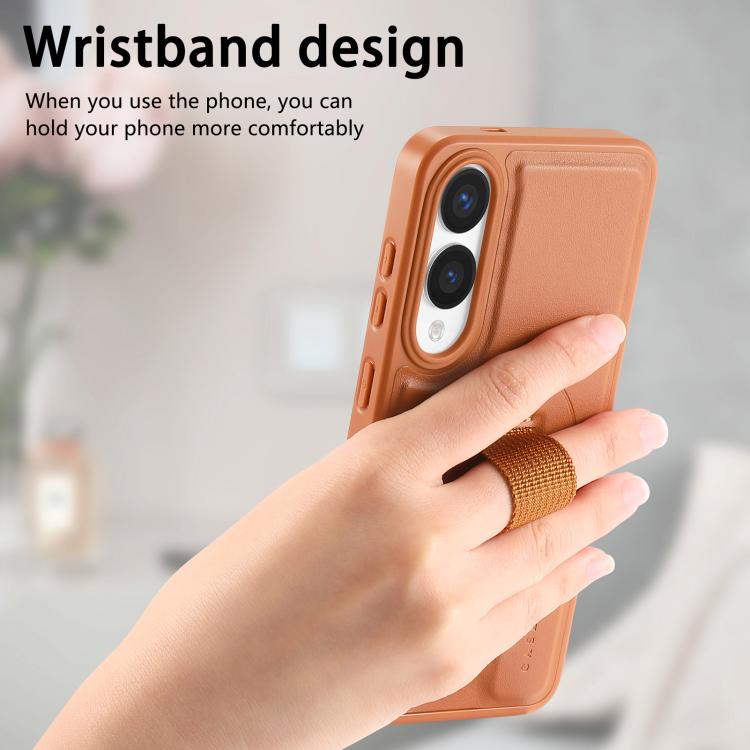 CaseNeo Finger Grip Strap MagSafe Back Phone Case, For Samsung Galaxy S25 Edge 5G, For Samsung Galaxy S25 Ultra 5G, For Samsung Galaxy S24 / S25 5G, For Samsung Galaxy S24+ / S25+ 5G