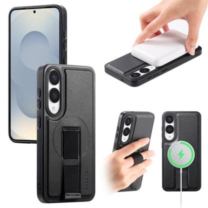 CaseNeo Finger Grip Strap MagSafe Back Phone Case, For Samsung Galaxy S25 Edge 5G, For Samsung Galaxy S25 Ultra 5G, For Samsung Galaxy S24 / S25 5G, For Samsung Galaxy S24+ / S25+ 5G