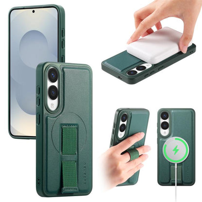CaseNeo Finger Grip Strap MagSafe Back Phone Case, For Samsung Galaxy S25 Edge 5G, For Samsung Galaxy S25 Ultra 5G, For Samsung Galaxy S24 / S25 5G, For Samsung Galaxy S24+ / S25+ 5G