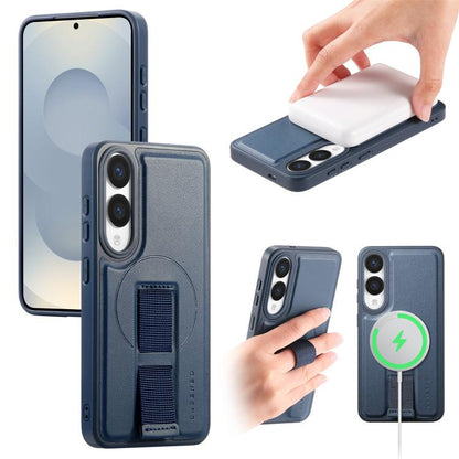 CaseNeo Finger Grip Strap MagSafe Back Phone Case, For Samsung Galaxy S25 Edge 5G, For Samsung Galaxy S25 Ultra 5G, For Samsung Galaxy S24 / S25 5G, For Samsung Galaxy S24+ / S25+ 5G