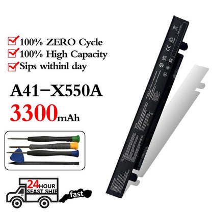 Battery for Asus R510C X550C X550L X550J R510L X550CA, A41-X550A