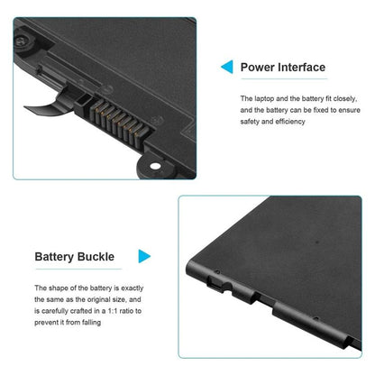 SN03XL ST03XL Battery for HP EliteBook 820 G3 G4 725 G3 G4 HSTNN-DB6V, SN03XL 11.4V 44Wh