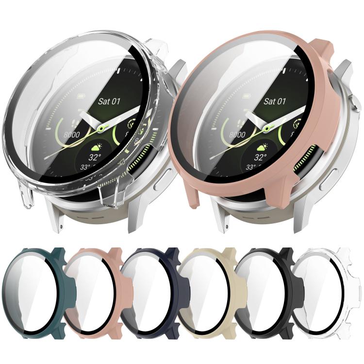 Tempered Film Integrated PC Watch Protective Cover, For Garmin Venu 4 45mm, For Garmin Venu 4 41mm