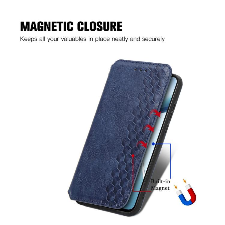 Cubic Grid Pressed Magnetic Leather Phone Case, For Google Pixel 10a, For Google Pixel 10 Pro XL, For Google Pixel 9 Pro XL, For Google Pixel 10 / 10 Pro, For Google Pixel 9 / 9 Pro