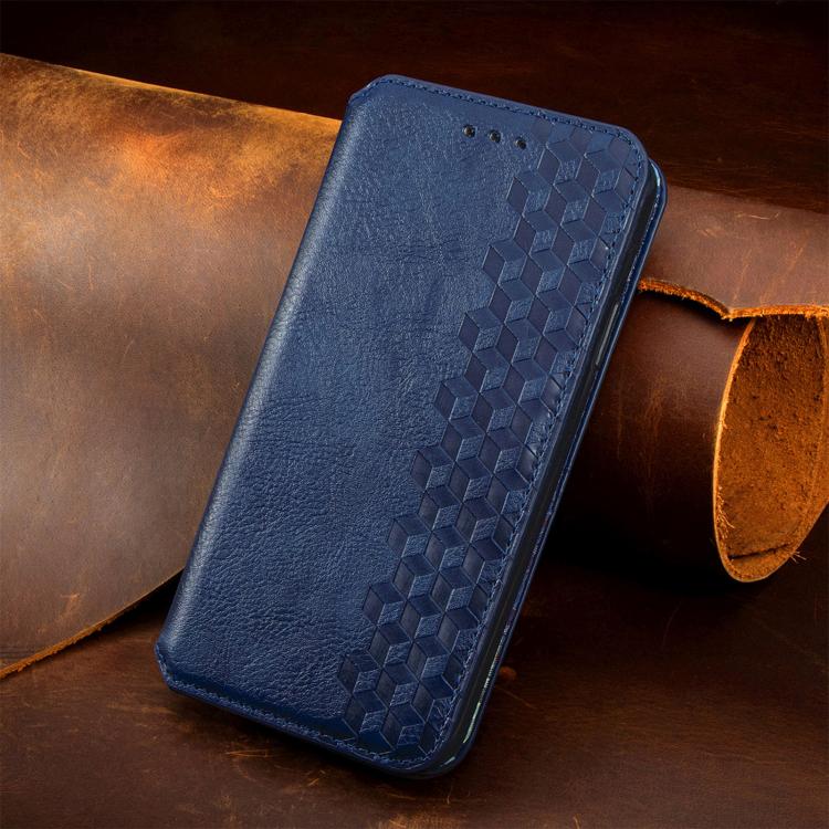 Cubic Grid Pressed Magnetic Leather Phone Case, For Google Pixel 10a, For Google Pixel 10 Pro XL, For Google Pixel 9 Pro XL, For Google Pixel 10 / 10 Pro, For Google Pixel 9 / 9 Pro