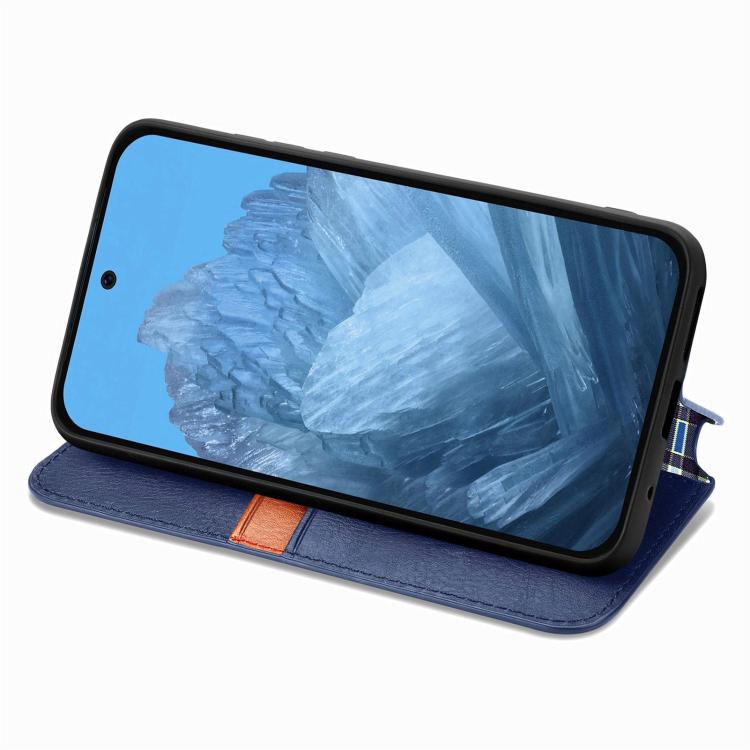 Cubic Grid Pressed Magnetic Leather Phone Case, For Google Pixel 11 Pro XL, For Google Pixel 10a, For Google Pixel 10 Pro XL, For Google Pixel 9 Pro XL, For Google Pixel 11 / 11 Pro, For Google Pixel 10 / 10 Pro, For Google Pixel 9 / 9 Pro