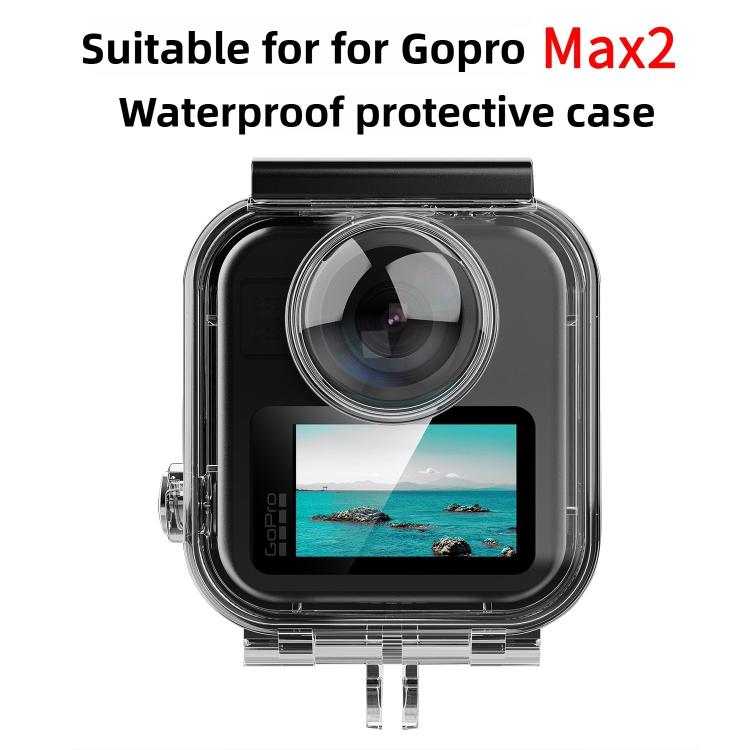 60m Underwater Waterproof Housing Cover, For GoPro MAX2 Waterproof Housing Cover