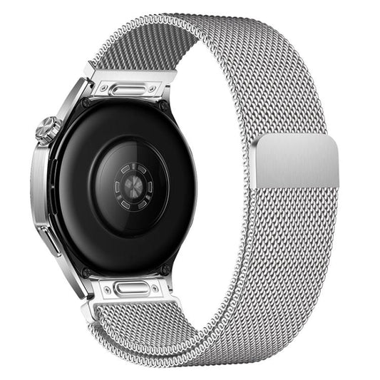 Bracelet de montre milanais magnétique à pression en acier inoxydable, 22 mm, 20 mm, 18 mm