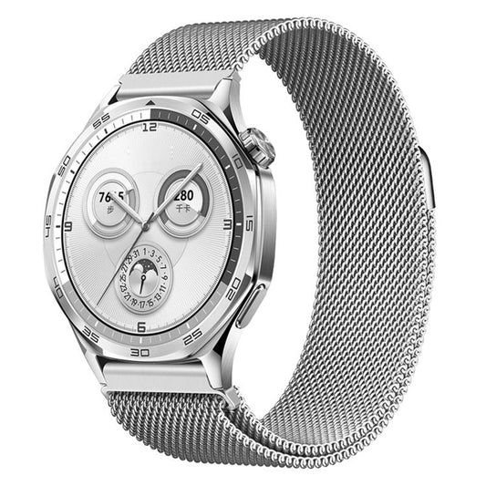 Bracelet de montre milanais magnétique à pression en acier inoxydable, 22 mm, 20 mm, 18 mm