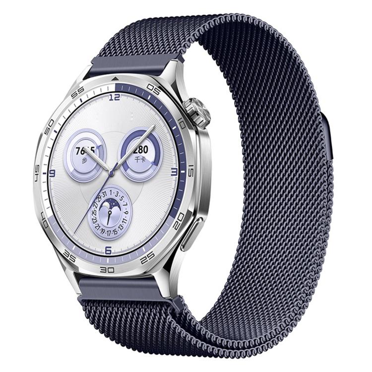 Bracelet de montre milanais magnétique à pression en acier inoxydable, 22 mm, 20 mm, 18 mm