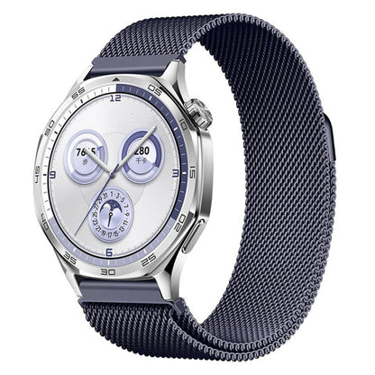 Bracelet de montre milanais magnétique à pression en acier inoxydable, 22 mm, 20 mm, 18 mm
