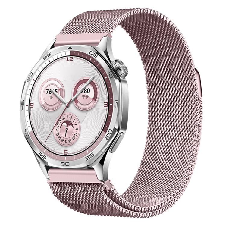Bracelet de montre milanais magnétique à pression en acier inoxydable, 22 mm, 20 mm, 18 mm