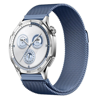 Bracelet de montre milanais magnétique à pression en acier inoxydable, 22 mm, 20 mm, 18 mm