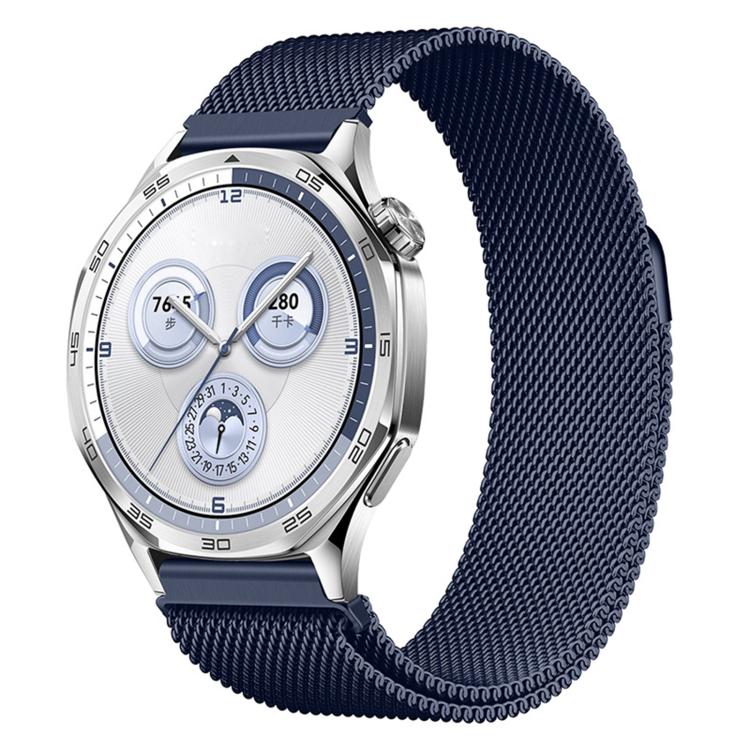 Bracelet de montre milanais magnétique à pression en acier inoxydable, 22 mm, 20 mm, 18 mm