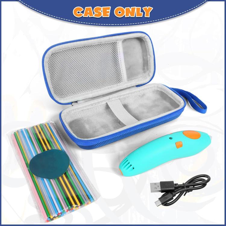 For 3Doodler Start+ Essentials 2024 / 2023 3D Printing Pen Storage Bag Portable Handle Hand Carrying Case
