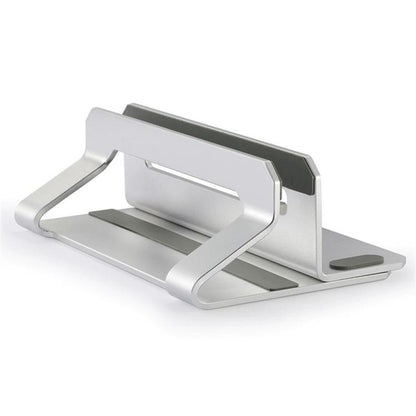 D051 Aluminum Alloy Space Saving Desktop Organizer Vertical Laptop Stand For Up to 17.3 inch