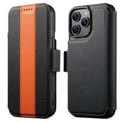 Suteni Q08 2-in-1 Multi-function Magnetic Wallet Big Litchi Vegan Leather Phone Case, For iPhone 18 Pro, For iPhone 18 Pro Max, For iPhone 17 Pro Max, For iPhone 17 Pro, For iPhone 17, For iPhone 16 Pro Max, For iPhone 16 Pro, For iPhone 16            ...