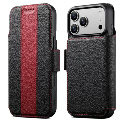 Suteni Q08 2-in-1 Multi-function Magnetic Wallet Big Litchi Vegan Leather Phone Case, For iPhone 18 Pro, For iPhone 18 Pro Max, For iPhone 17 Pro Max, For iPhone 17 Pro, For iPhone 17, For iPhone 16 Pro Max, For iPhone 16 Pro, For iPhone 16            ...