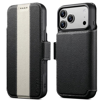 Suteni Q08 2-in-1 Multi-function Magnetic Wallet Big Litchi Vegan Leather Phone Case, For iPhone 18 Pro, For iPhone 18 Pro Max, For iPhone 17 Pro Max, For iPhone 17 Pro, For iPhone 17, For iPhone 16 Pro Max, For iPhone 16 Pro, For iPhone 16            ...