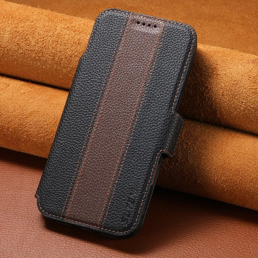 Suteni Q08 2-in-1 Multi-function Magnetic Wallet Big Litchi Vegan Leather Phone Case, For iPhone 18, For iPhone 18 Pro, For iPhone 18 Pro Max, For iPhone 17 Pro Max, For iPhone 17 Pro, For iPhone 17, For iPhone 16 Pro Max, For iPhone 16 Pro, For iPhone...