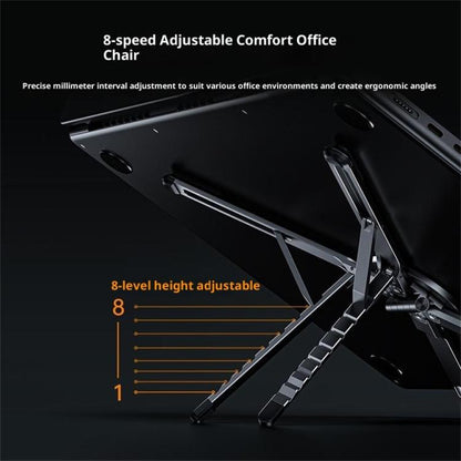E05 Multi-Function Magnetic Aluminum Alloy Phone Holder Portable Desktop Stand for Tablet PC