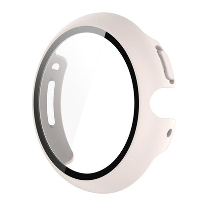 ENKAY Hat-Prince Full Coverage Tempered Glass Film Integrated PC Watch Cover, Google Pixel Watch 4 45mm, For Google Pixel Watch 4 41mm