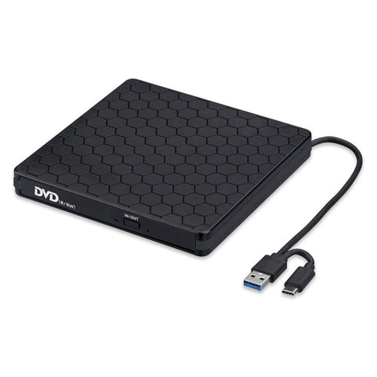 BT686 External DVD Drive USB 3.0 / Type-C Portable Optical Drive / CD Burner For Desktop / Laptop