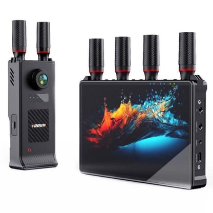 VRRIIS 085 P With LCD Display 1080P HD 400m Range Wireless Video Transmitter and Receiver Kit